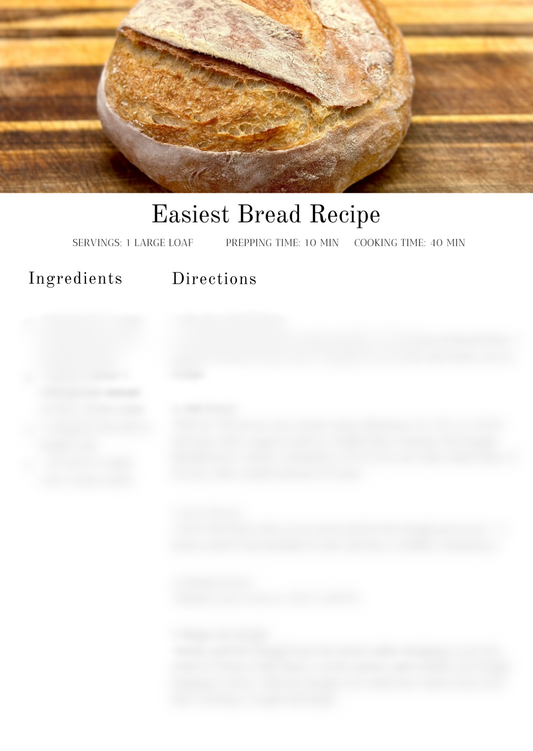 Easy Bread Recipe
